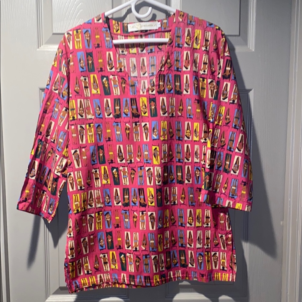 Tracy Negoshian Tunic Top Sz. Medium